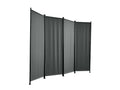 Fabric Room Divider 220x170cm - Grey