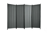 Fabric Room Divider 220x170cm GREY