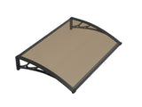 DS Window awning C 100x100cm BROWN