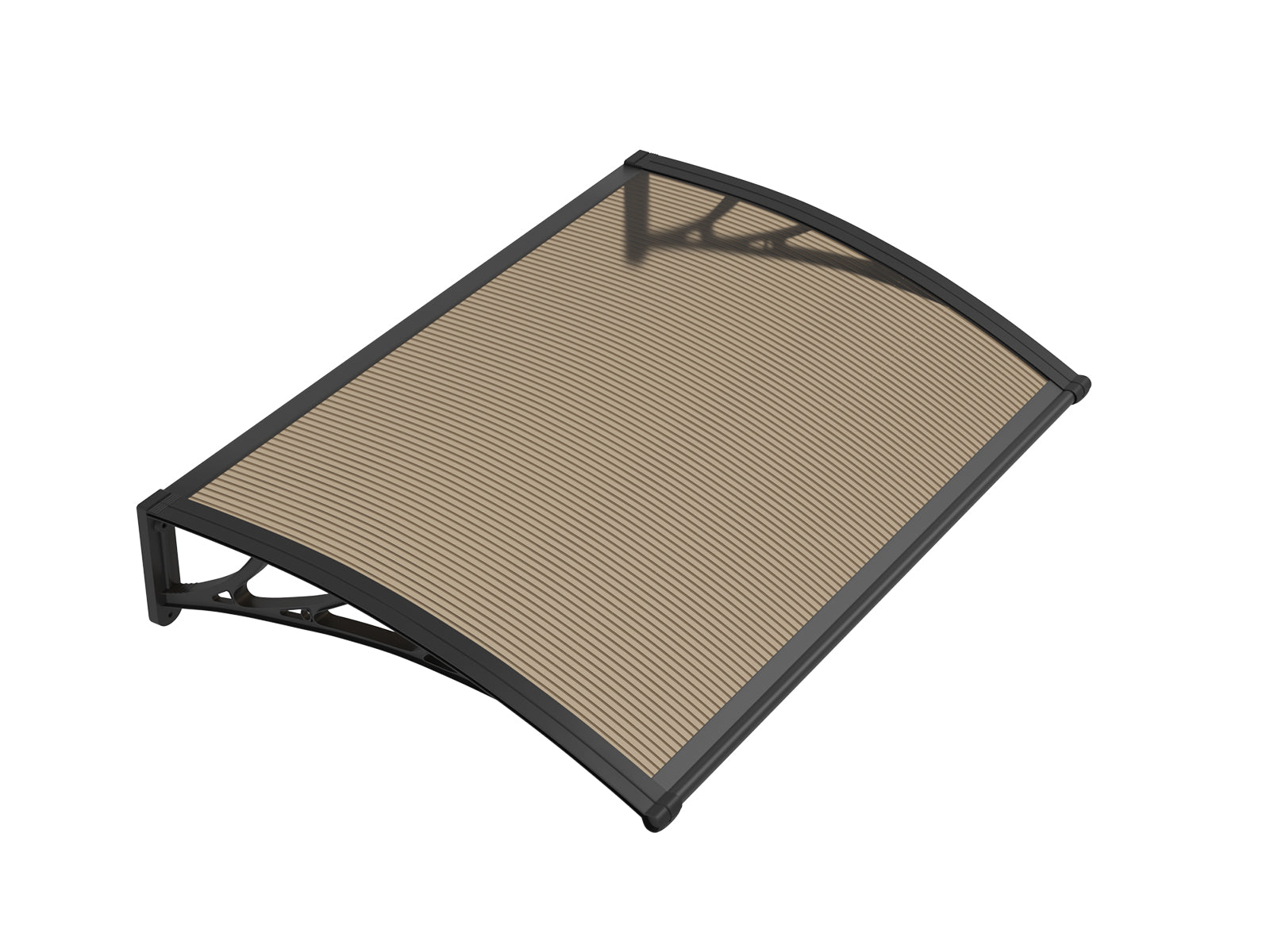 DS Window awning C 100x100cm BROWN