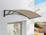 DS Window awning C 100x100cm BROWN