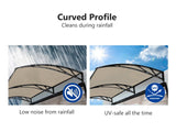 DS Window awning C 100x100cm BROWN