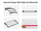 DS Window awning C 100x120cm GRCLR