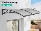 DS Window awning C 100x240cm GRCLR