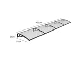 Window awning C 100x400cm