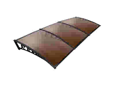 Brown Window Awning 150cm x 300cm