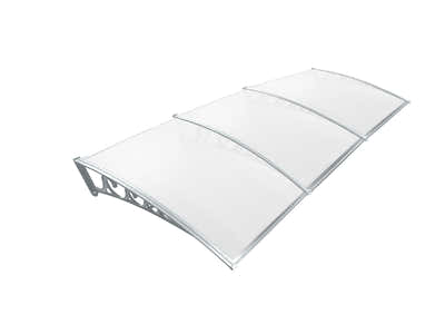Grey Frame Window Awning 150cm x 300cm