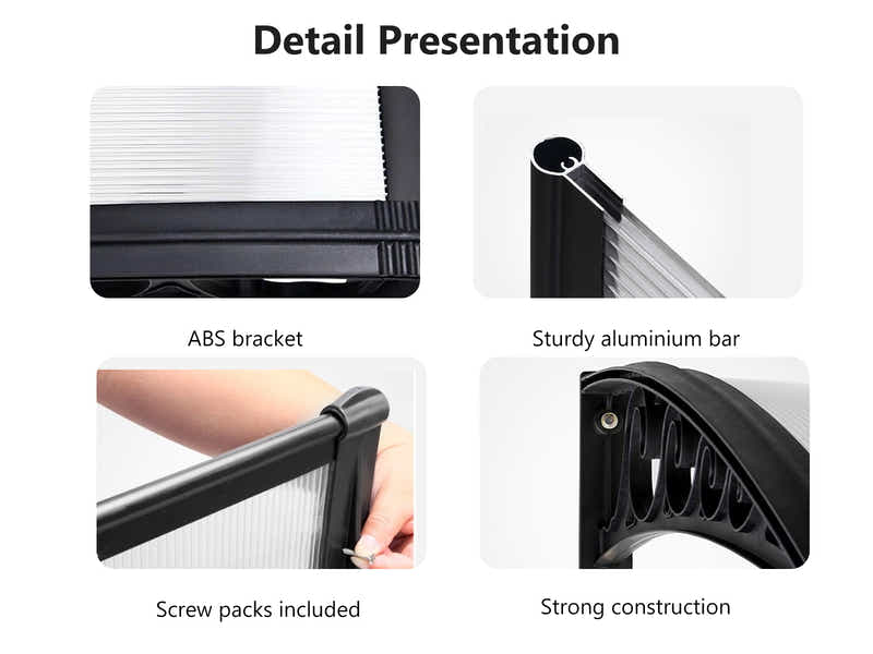 Clear Window Awning 150cm x 400cm