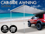 Car Awning Pull Out Retractable Tent 2.5X2M Grey