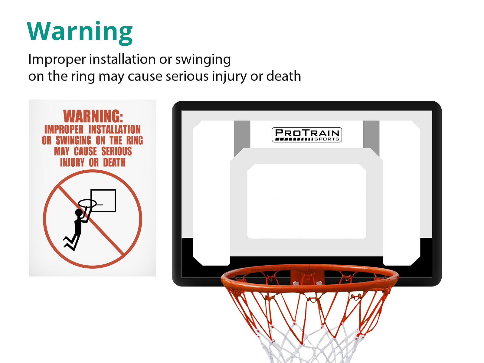 Adjustable Portable Basketball Stand Hoop S018K