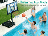 Adjustable Portable Basketball Stand Hoop S0321X