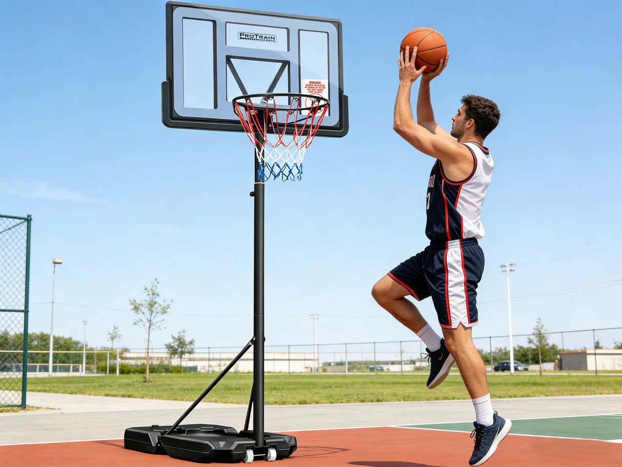 Adjustable Portable Basketball Stand Hoop S0321X