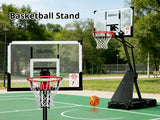 Adjustable Portable Basketball Stand Hoop S255W