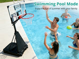Adjustable Portable Basketball Stand Hoop S255W