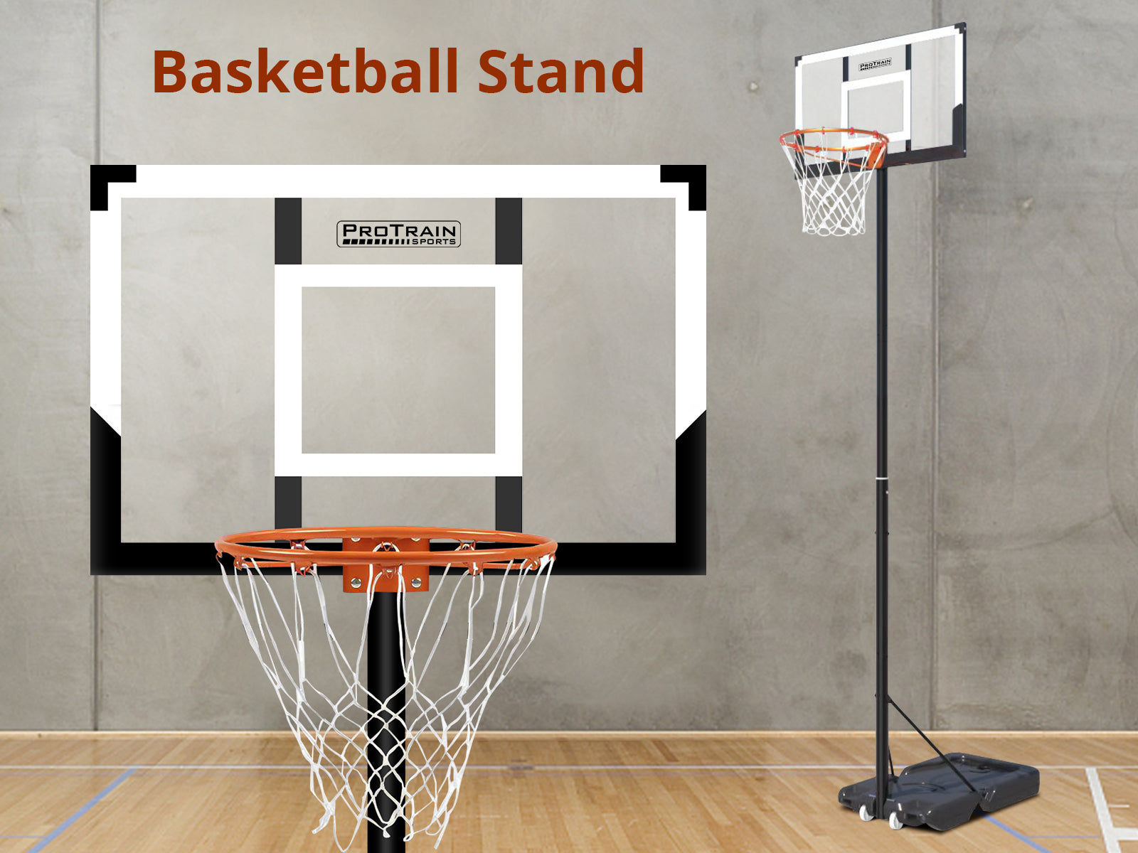 Adjustable Portable Basketball Stand Hoop ZW003