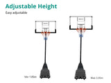 Adjustable Portable Basketball Stand Hoop ZW003X4