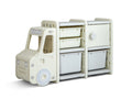 Car Shape Kids Toy Storage Shelf 2x2 - White