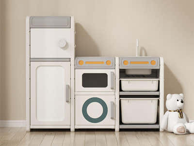 Dreamer Storage Shelf With Drawing Board - 114 cm