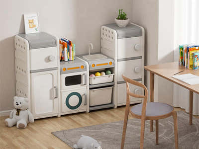 Dreamer Storage Shelf With Drawing Board - 152 cm