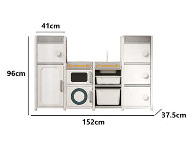 Storage Shelf With Drawing Board