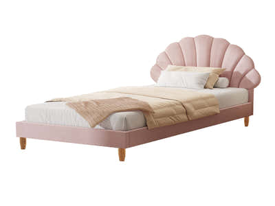 Ariel Princess Bed & Bonnell Mattress Bon15 - Single (Combo)