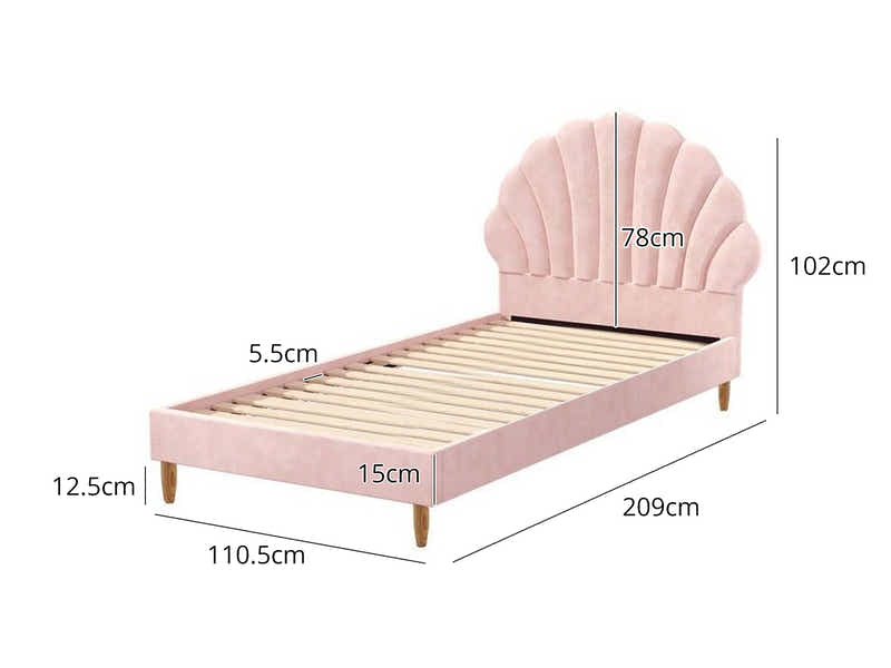 Ariel Princess Bed - King Single