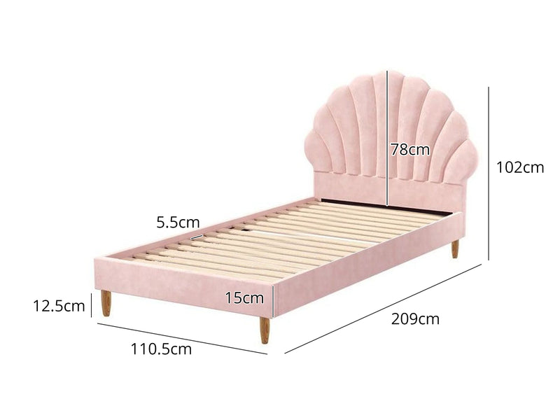 Ariel Princess Bed - King Single