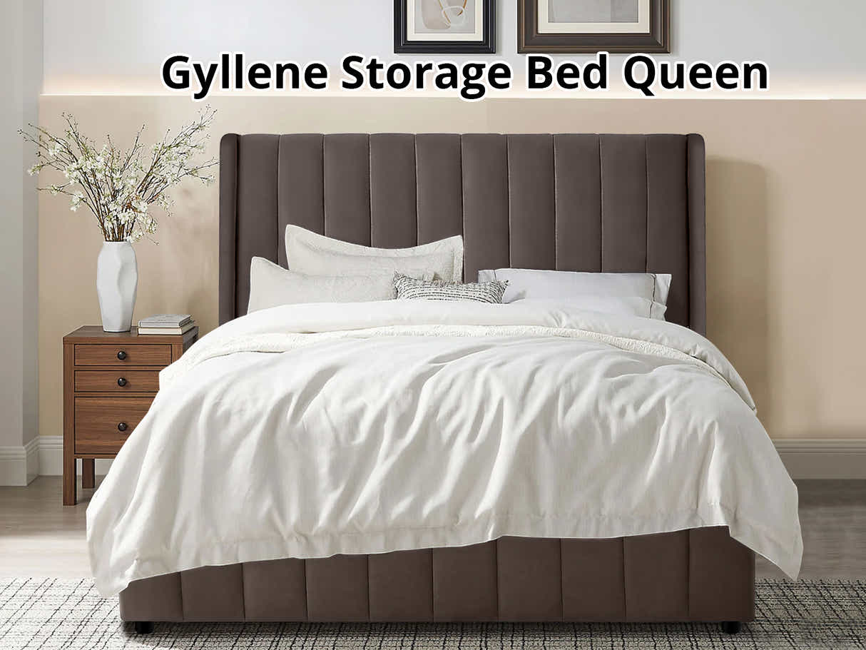 Gyllene Storage Bed Queen