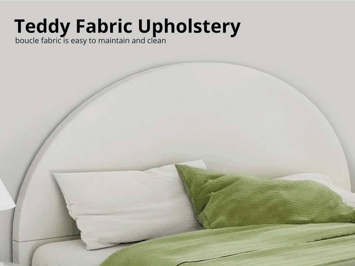 Shephard Bed Frame & Euro Top Memory Foam Mattress GEL30 - Double
