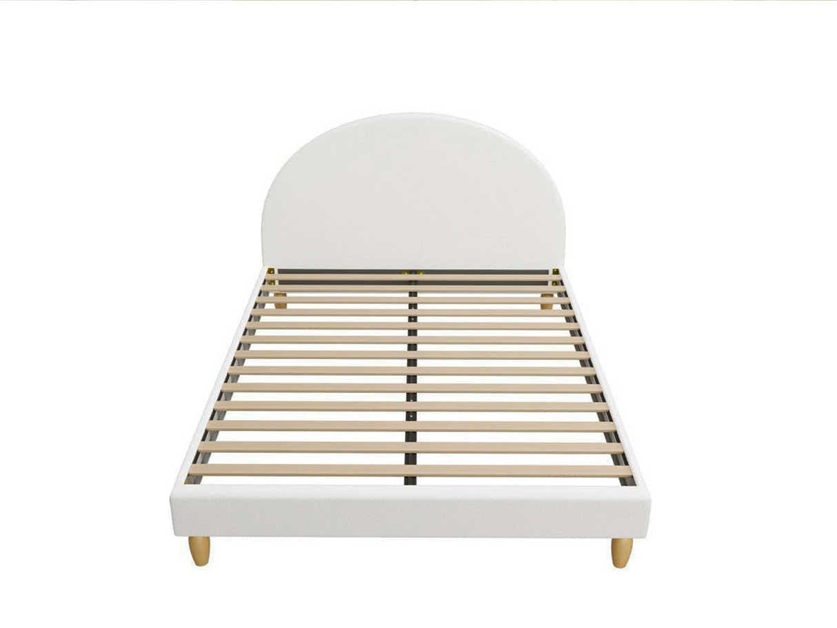 Shephard Bed Frame & Euro Top Memory Foam Mattress GEL30 - Double