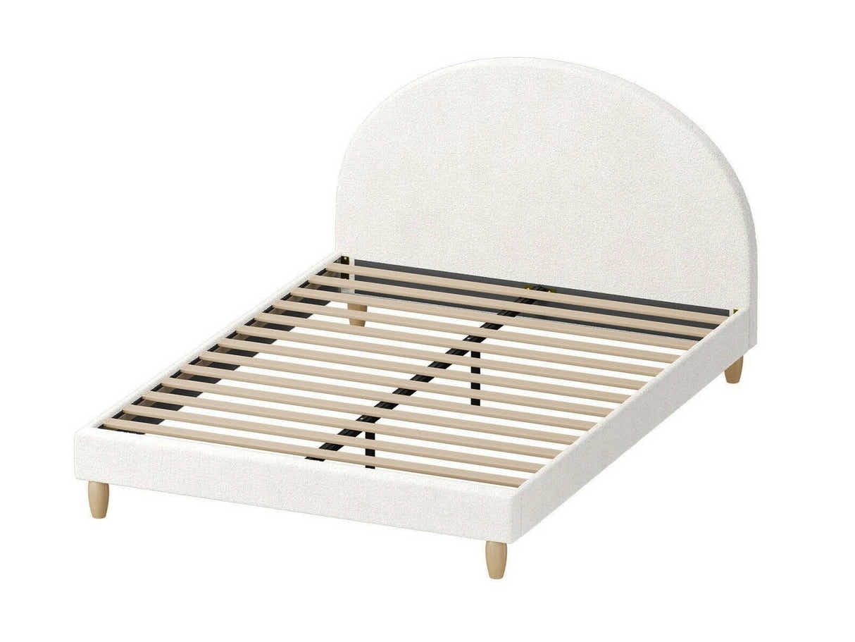 Shephard Bed Frame & Euro Top Memory Foam Mattress GEL30 - Double