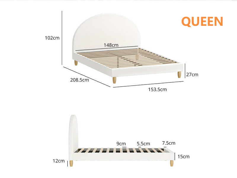 Shephard Bed Frame - Queen