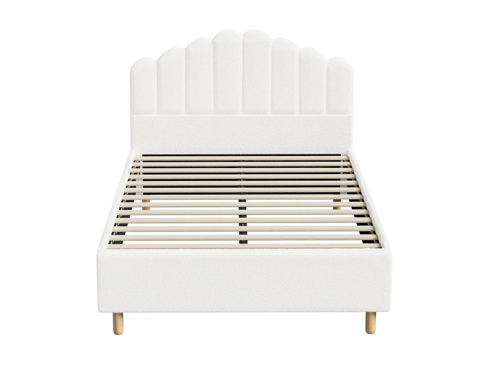 Shelley Boucle Bed Frame - Double