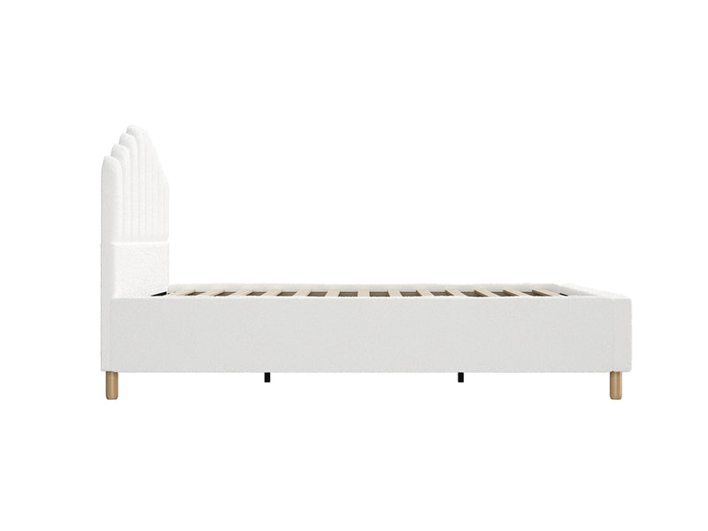 Shelley Boucle Bed Frame - Double