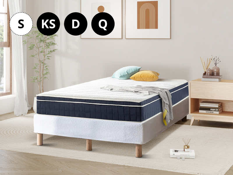 Xclusive Boucle Bed Base - Single