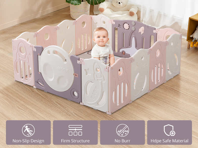 Baby playpen Space Theme