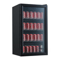T Parmco 85L Beverage Cooler, Black