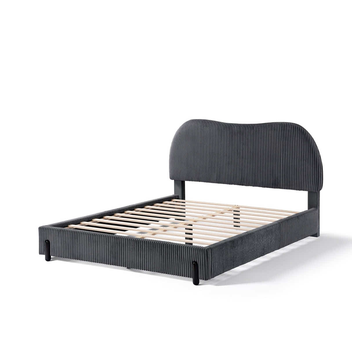 Arna Bed Frame Grey - Double