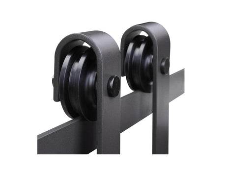Barn door hardware