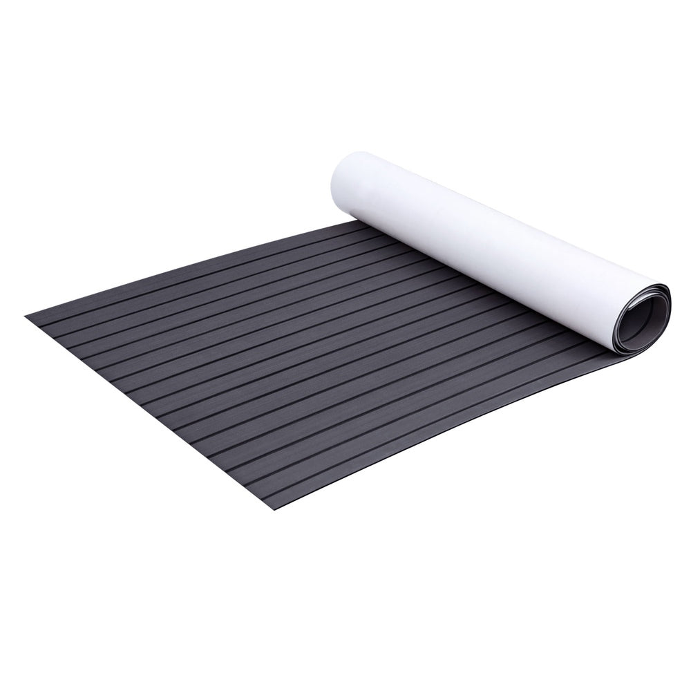 DS NA EVA Foam Boat Flooring Mat Decking Sheet 240x90x0.6cm Dark Grey Decor