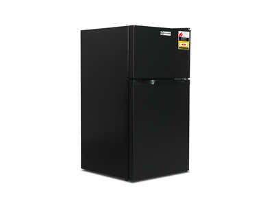 Mini top mount fridge Black