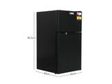 Mini top mount fridge Black