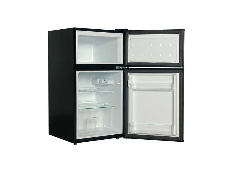 Mini top mount fridge Black