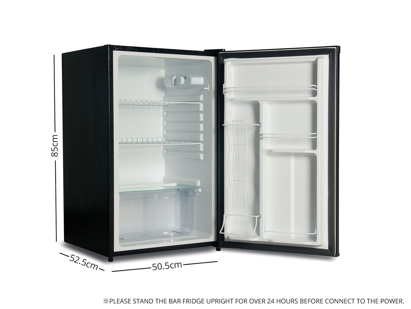 Bar fridge XXL Black