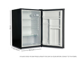 Bar fridge XXL Black