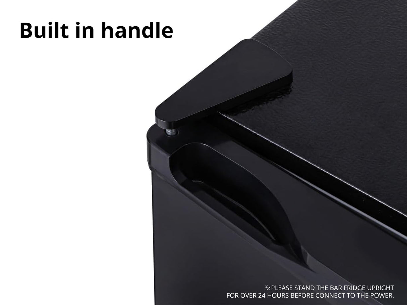Bar fridge XXL Black