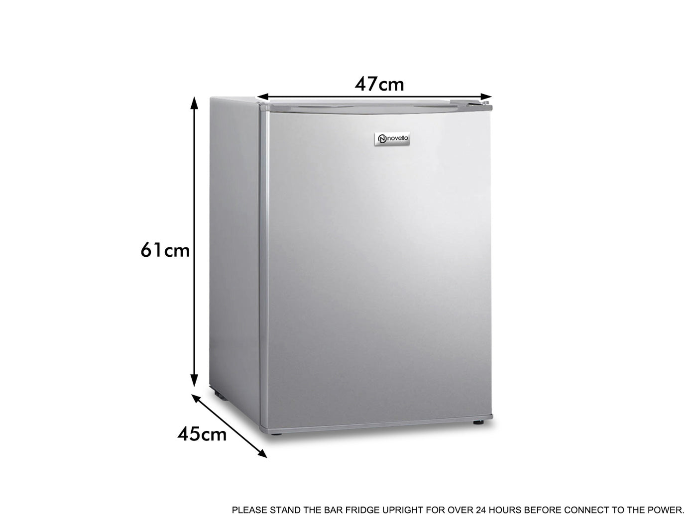 Bar Fridge Large Grey