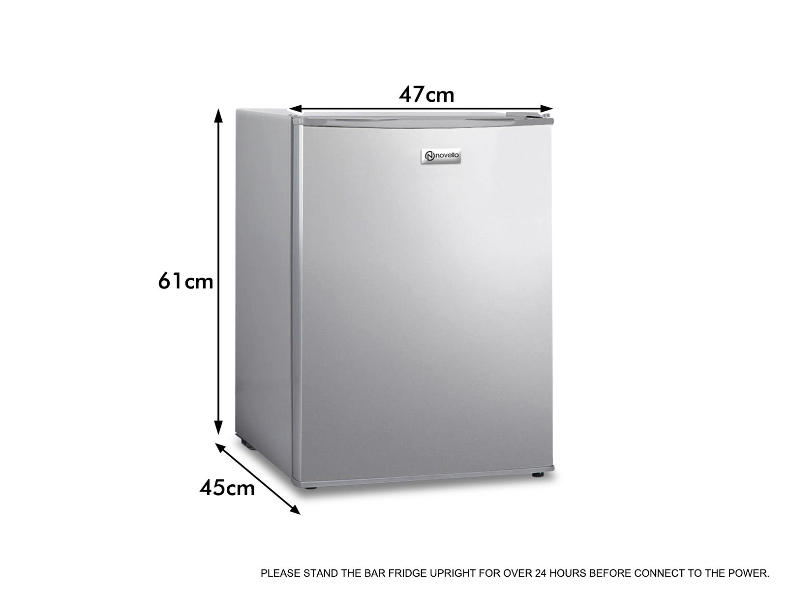 Bar Fridge Large Grey