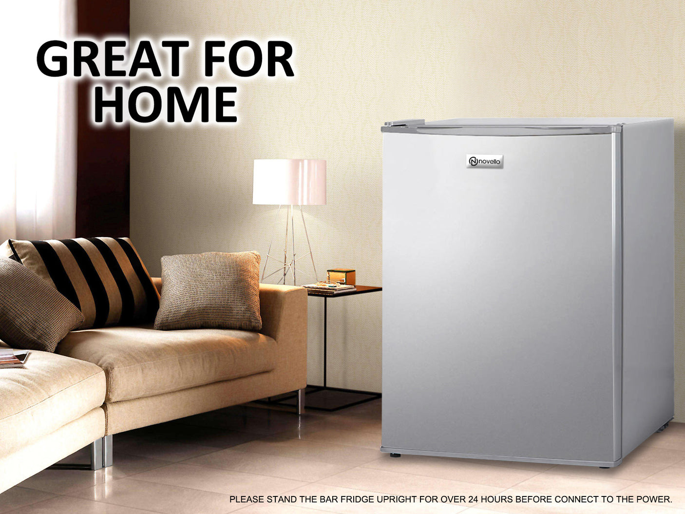 Bar Fridge Large Grey