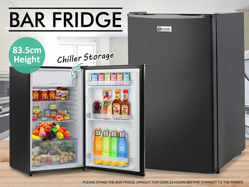 Novello Bar Fridge Black - XL/86L
